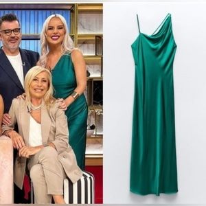 SATIN EFFECT MICI DRESS